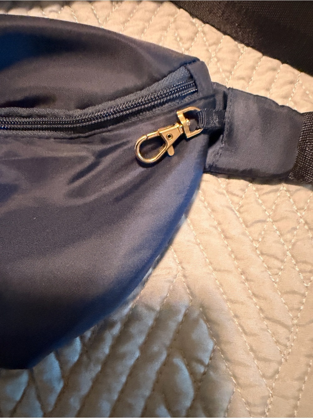The Foldie Cross Body or Fanny pack Blue like new - Picture 4 of 5